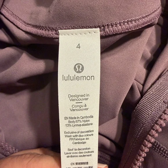 lululemon athletica Women's Mauve Utility Jacket - Picture 6 of 8